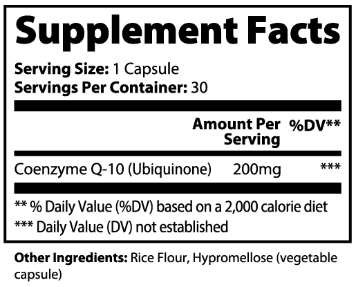 SlimminGood CoQ10 Ubiquinone